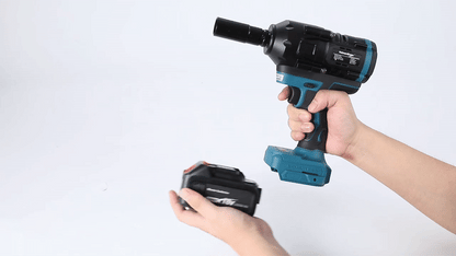 Llave De Impacto Electrica Con Bateria De Litio Y Accesorios